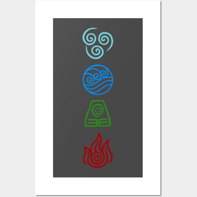 The Four Elements Wall Art by Aniprint